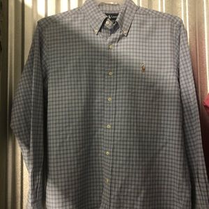 POLO Dress Shirt Long Sleeve size M